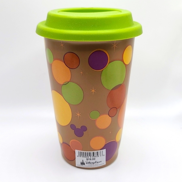 Mickey Mouse Ceramic Coffee Tumbler Travel Mug - Picture 2 of 3